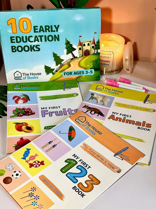 Write & Wipe Children Learning  Book Set