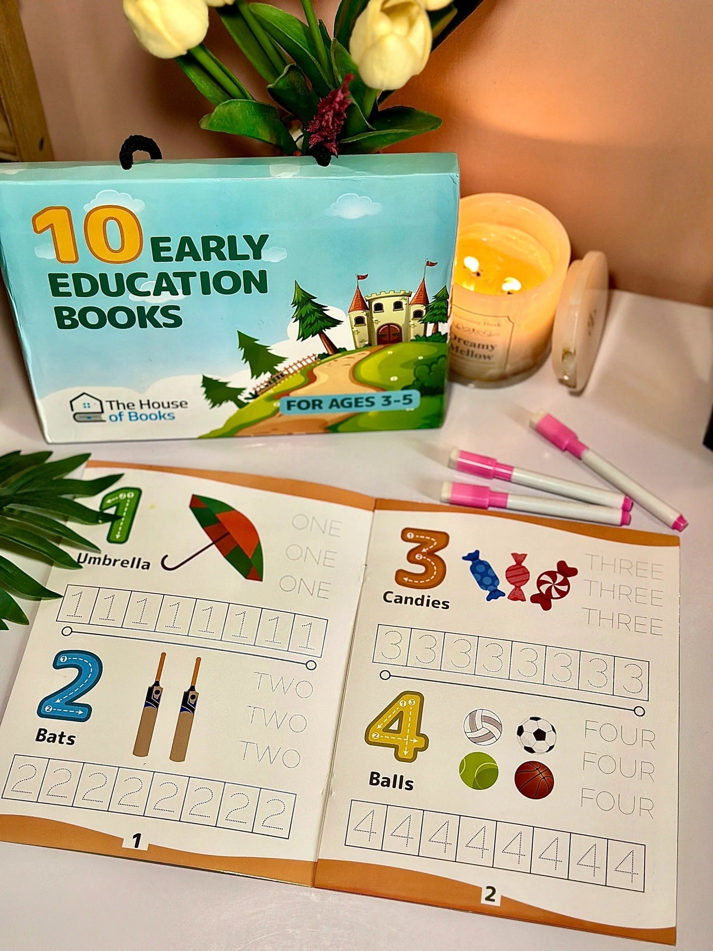 Write & Wipe Children Learning  Book Set