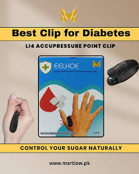 Magnet Sugar Control Acupressure Point Clip