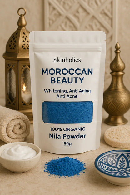 🌙 Eid Glow with 100% Original Moroccan Nila Powder 🌙