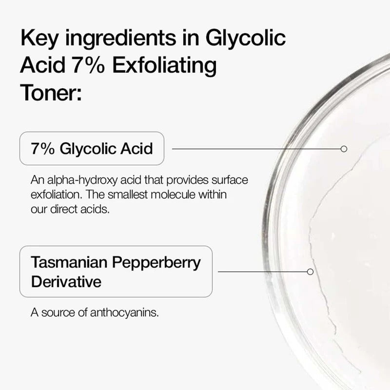 Glycolic Acid 7% Toning Solutions